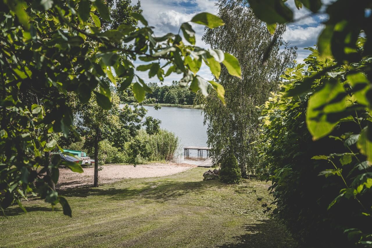 Дома для отпуска Dom z sadem nad jeziorem Orzysz Skomack Wielki-37
