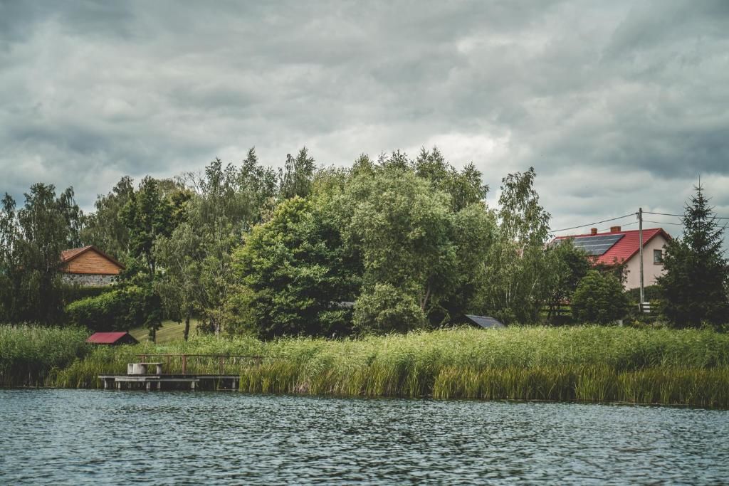 Дома для отпуска Dom z sadem nad jeziorem Orzysz Skomack Wielki-61