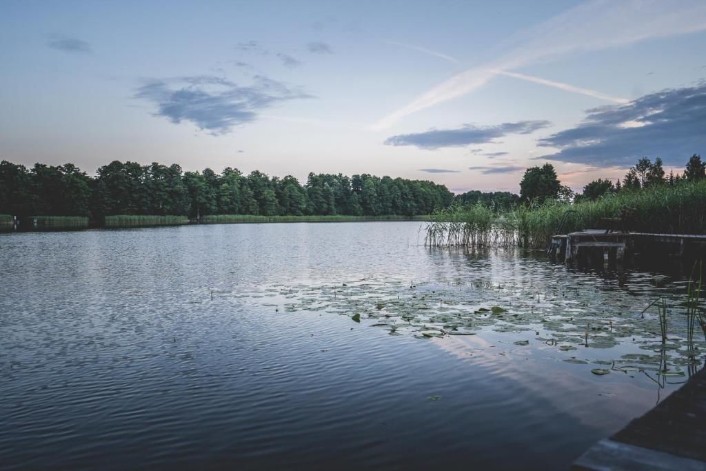 Дома для отпуска Dom z sadem nad jeziorem Orzysz Skomack Wielki-75