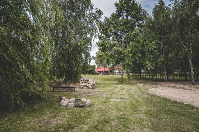 Дома для отпуска Dom z sadem nad jeziorem Orzysz Skomack Wielki-44