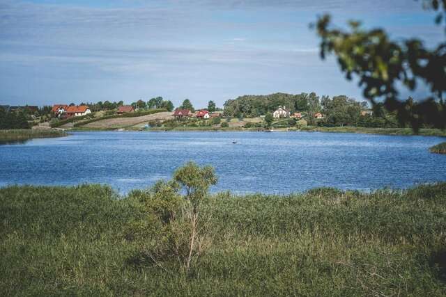 Дома для отпуска Dom z sadem nad jeziorem Orzysz Skomack Wielki-53