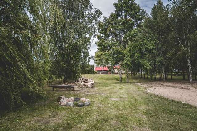 Дома для отпуска Dom z sadem nad jeziorem Orzysz Skomack Wielki-62
